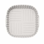 BERLINGER HAUS Silikoninis Indas Karšto Oro Gruzdintuvei BH8884 | 21x21x9 cm, Kreminė Spalva