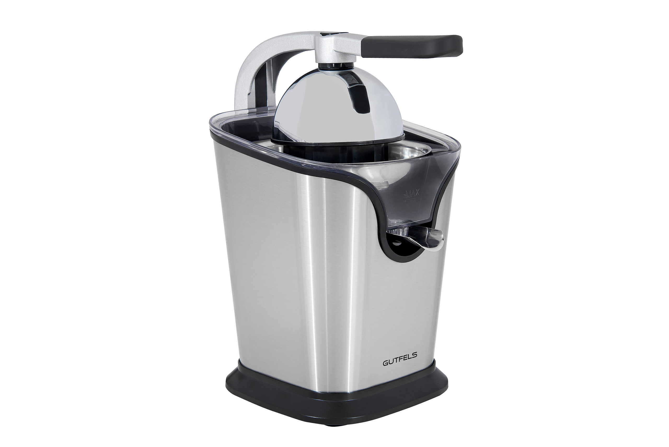 Citrusiniu-Vaisiu-Sulciaspaude-GUTFELS-JUICE-3020 Gutfels Citrusaugļu sulu spiede JUICE 3020 | 100 W, Nerūsējošais tērauds, Ar rokturi - Image 1