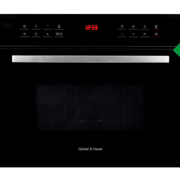 Günter & Hauer Elektriskā cepeškrāsns EOK 1344 BL | 44 L, A+ klase, Mikroviļņi + Grils, Melna