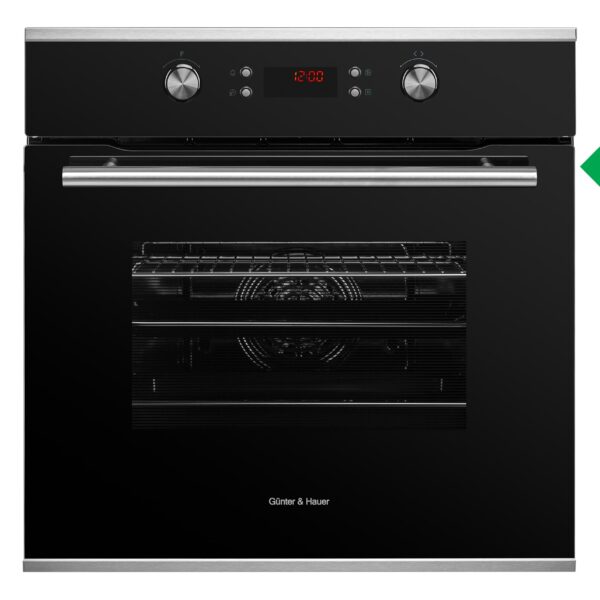 Günter & Hauer Elektriskā cepeškrāsns EOM 867 | 65 L, A klase, Ievelkami rokturi, 7 funkcijas