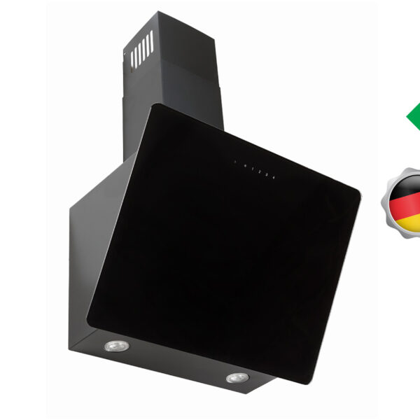 Vlano Sienas tvaika nosūcējs MELIA 60 BK | 1000 m³/h, Perimetrālā nosūkšana, A enerģijas klase, 60 cm