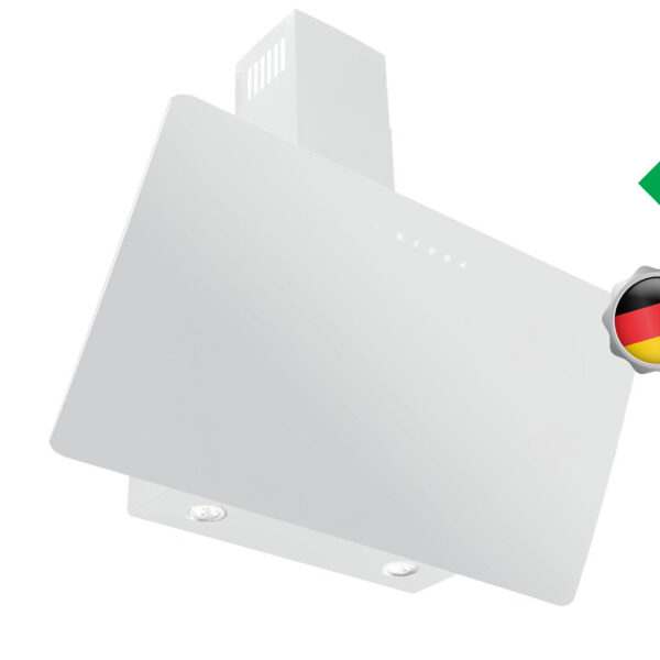 Vlano Sienas tvaika nosūcējs MELIA 90 WH | 1000 m³/h, Perimetrālā vilkme, A enerģijas klase, 90 cm