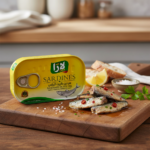 LARA Sardinės Aštriame Aliejuje 125 g | Su Prieskoniais, Baltymų Šaltinis, Omega-3