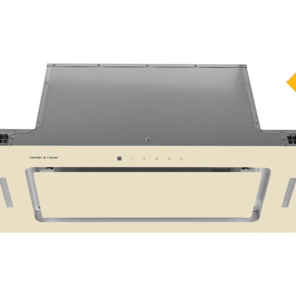 GÜNTER & HAUER Iebūvējams Tvaika Nosūcējs ATALA 1060 GLI | 1200 m³/h Vilkme, Perimetrālā Nosūkšana, C Klase