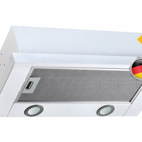 Vlano Iebūvējams tvaika nosūcējs TL 60 WH | 700 m³/h, Teleskopisks, C enerģijas klase, Balts