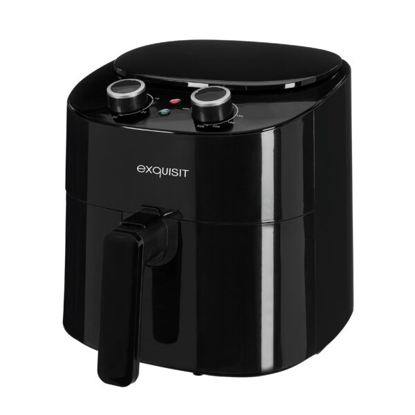 EXQUISIT Karstā gaisa friteris FR6502SW | 3,5 L tilpums, 160–220°C, konvekcijas tehnoloģija
