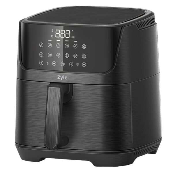 ZYLE Karstā gaisa friteris ZY885BAF | 1800 W, 7 L tilpums, 12 programmas, LED skārienekrāns
