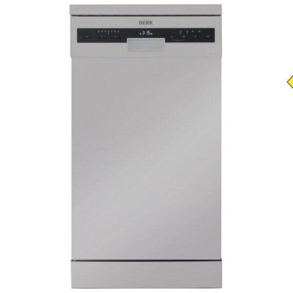 Berk Brīvi stāvoša trauku mazgājamā mašīna BDW-4710DS/M | 45 cm, 10 komplekti, D enerģijas klase,