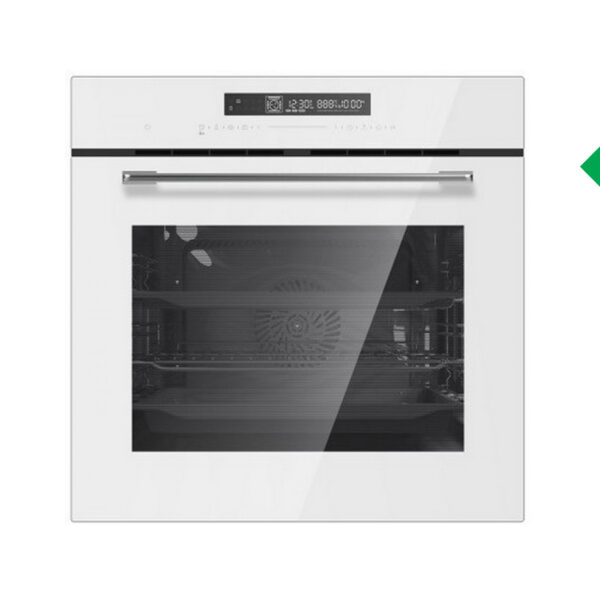 BERK Orkaitė BO-964TCGWH/M00 (Bojāts iepakojums) | Ventilators, Atsevišķs Grils, Noņemamas Durvis