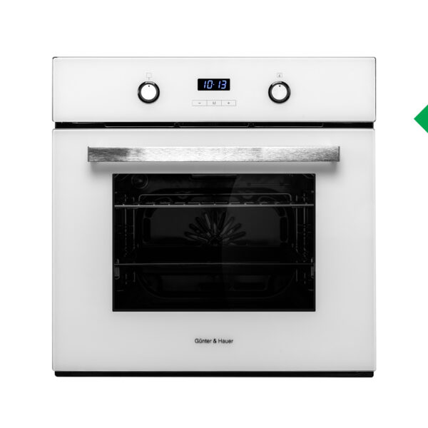 Günter & Hauer Elektriskā cepeškrāsns EOM 557 WTEL | 65 L, A klase, Teleskopiskās sliedes, Balta