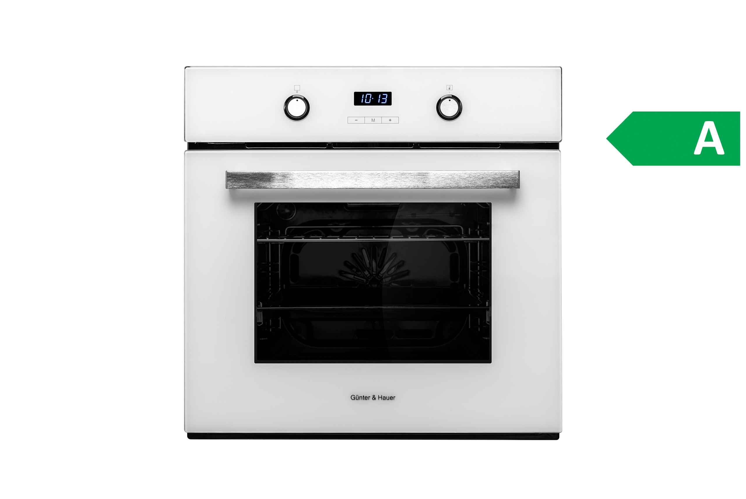 Orkaite-Gunter-Hauer-EOM-557-WTEL Günter & Hauer Elektriskā cepeškrāsns EOM 557 WTEL | 65 L, A klase, Teleskopiskās sliedes, Balta - Image 1