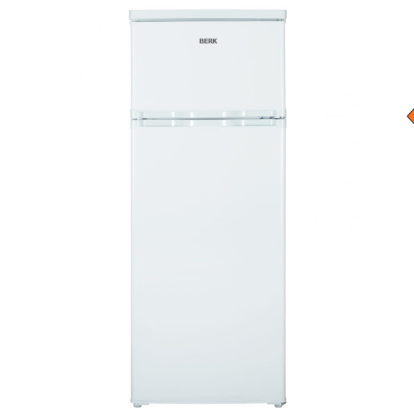 Ledusskapis Berk BRD-1455 WBerk Ledusskapis-saldētava BRD-1455 W | 206 L, Saldētava apakšā, F energoefektivitātes klase