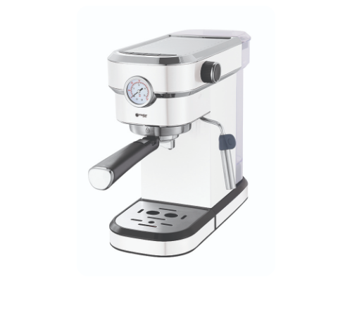 Master Coffee Rankinis kavos aparatas MC685W | 15 bar, 1350 W, Termoblokas, Baltas