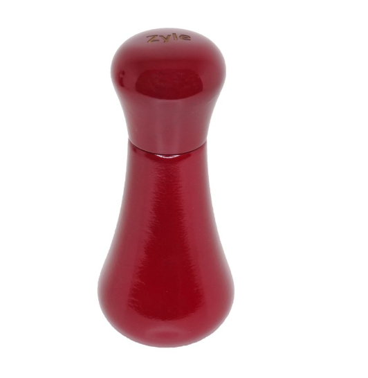 ZYLE Prieskonių Malūnėlis ZY065GRSR | 16 cm, Raudonas, "CrushGrind" Keraminės Girnos