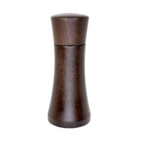 ZYLE Prieskonių Malūnėlis ZY165GRDW | 16,5 cm, Tamsus Riešutas, "CrushGrind" Keraminės Girnos