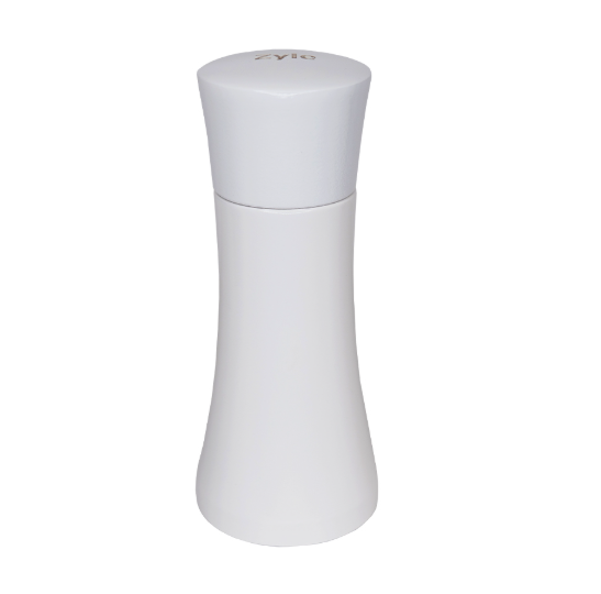 ZYLE Prieskonių Malūnėlis ZY165GRSW | 16,5 cm, Baltas, "CrushGrind" Keraminės Girnos