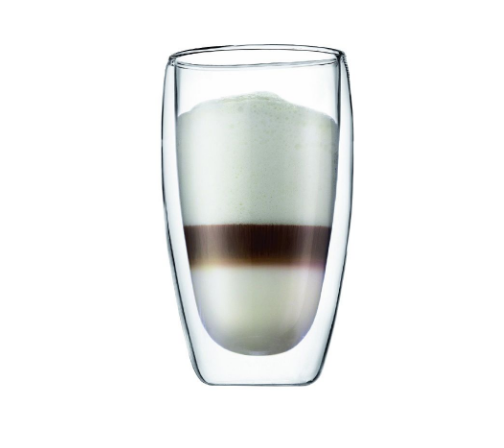 ZYLE Termo Stiklinės ZY8044DG | 440 ml (2 vnt.), Dvigubos Sienelės, Tinka Mikrobangų Krosnelei