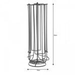 Stovas kavos kapsulėms KINGHOFF KH-1570 – praktiškas ir stilingas sprendimas jūsų virtuvei