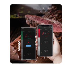 Belaidis Griliaus Termometras CXL002 | Bluetooth 5.2, 6 Zondai, 30 m Veikimo Diapozonas