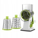 KING Hoff Būgninė Tarka KH-1960 | 3 Keičiami Būgnai, Nerūdijantis Plienas, Vakuumis Pagrindas