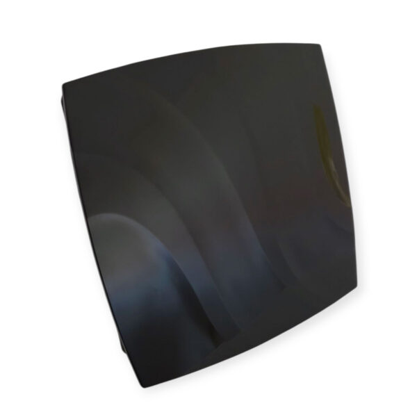 VLano Ventilators ALTO 100 TH Black | ⌀ 100 mm, Ar Mitruma Sensoru un Taimeri, Īpaši Kluss (25 dB)