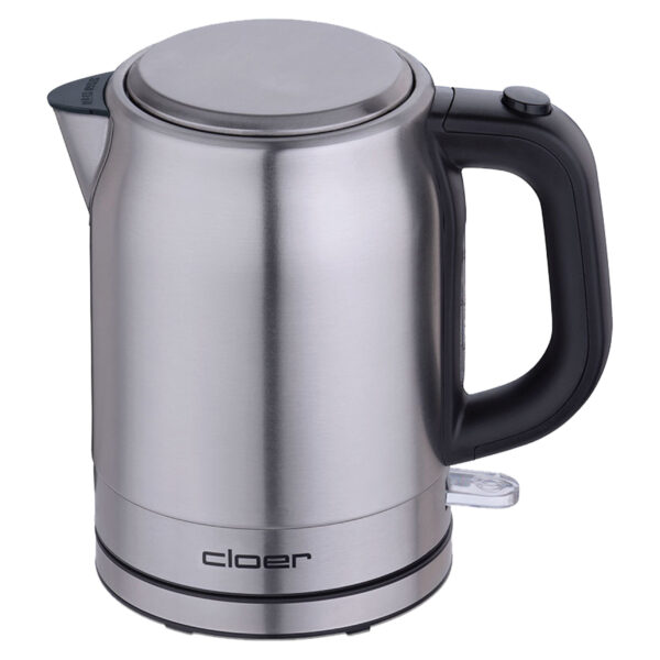 CLOER Elektriskā tējkanna CLO4519 | 1,2 l, 2200 W, nerūsējošais tērauds, 360° pamatne