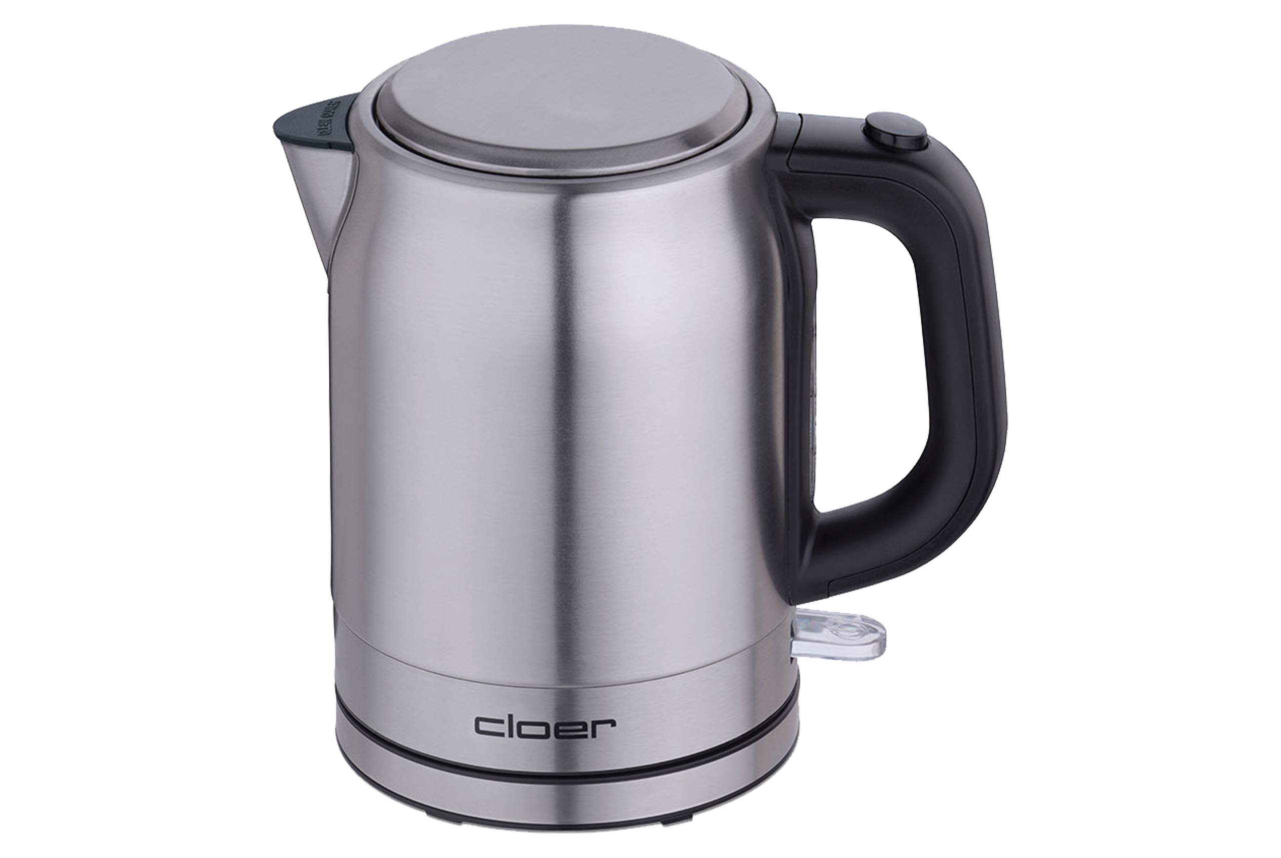 Virdulys-CLO4519 CLOER Elektriskā tējkanna CLO4519 | 1,2 l, 2200 W, nerūsējošais tērauds, 360° pamatne - Image 1