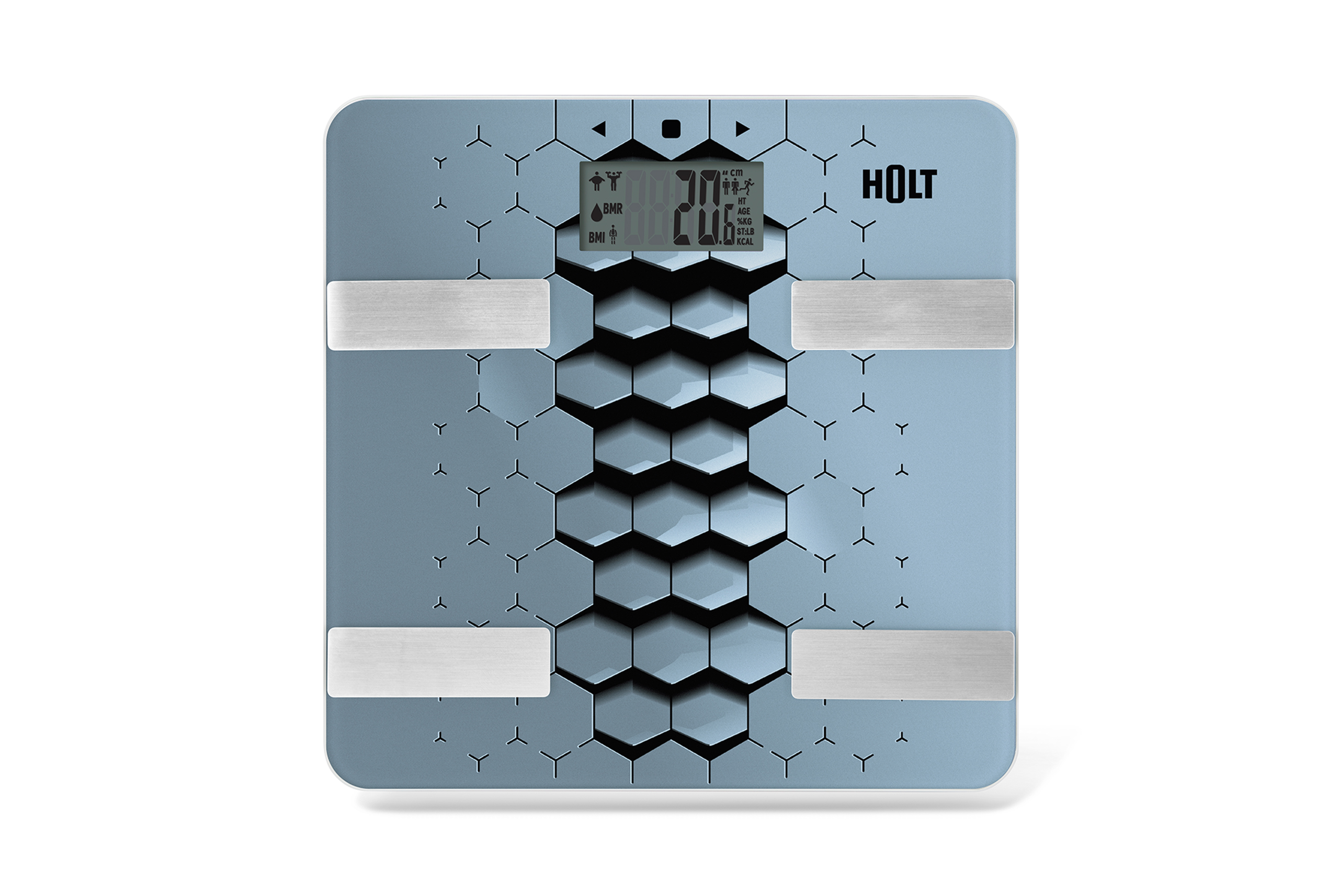 Vonios-Svarstykles-Holt-HT-BS-010-Tech Holt Ķermeņa analīzes svari HT-BS-010 Tech | 180 kg, Bio-impedance, 6 Mērījumi - Image 1
