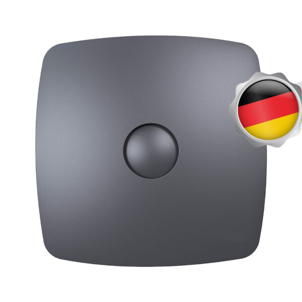 VLano Vannas Ventilators ENSO 100 BL TH | ⌀ 100 mm, ar Mitruma Sensoru un Taimeri, 100 m³/h