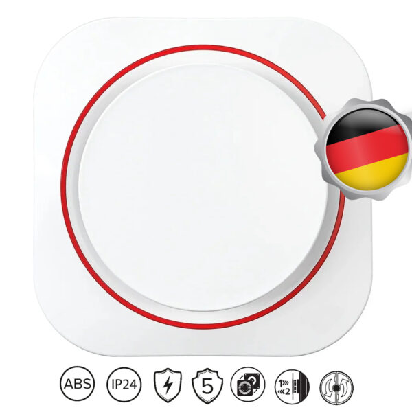 Vlano Vannas istabas ventilators MOON 100 (Vienkārša komplektācija) | Ø 100 mm, Kluss (35 dB), Regulējama plūsma