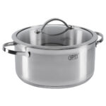 GIPFEL Puodas Victory 1369 | 4.7 L, 24 cm, Plienas 18/10, Indukcija