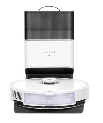 Roborock Robotsūcējs S8+ (S8P02-00) | 6000 Pa, Automātiskā stacija, VibraRise mazgāšana, Balts