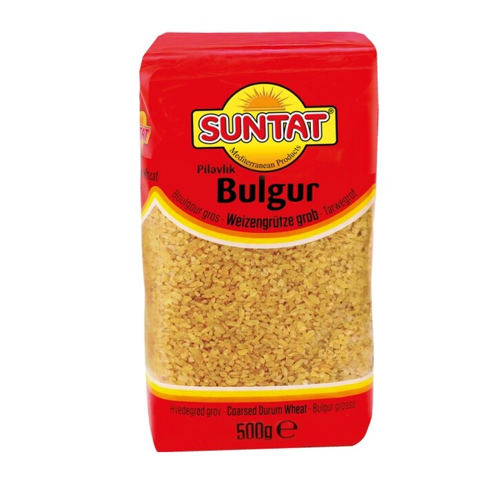 bulgur-stambios-kvieciu-kruopos-plovui-suntat-500-g-1 Bulgura rupji kviešu putraimi (ploviem) SUNTAT, 500 g - Image 1