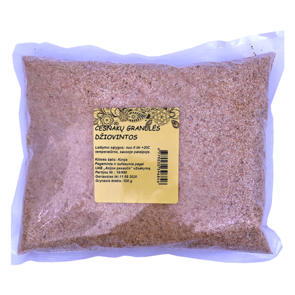 Ķiploku granulas 0,5-1 mm, 500 g