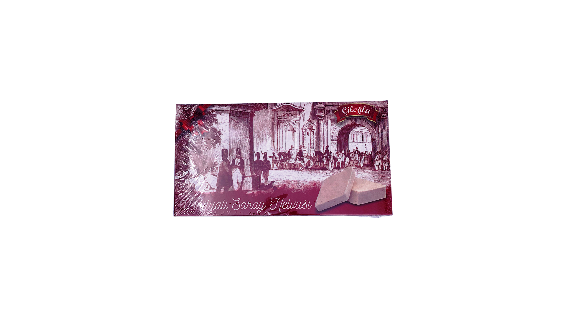 ciloglu-chalva-vaniles-skonio Chalva ar vaniļas garšu CILOGLU, 300 g - Image 1