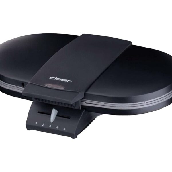 CLOER Dubultā Vafeļu Panna CLO1320 | 1200 W, Divas Vafeles Vienlaikus, Ietaupa Laiku