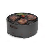 Brazieris ar čuguna restīti uz statīva - Image 2