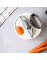 KingHoff Mechaninis maisto smulkintuvas KH-1881, 400 ml | Su virvele, Nerūdijančio plieno ašmenys