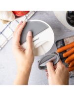 KingHoff Mechaninis maisto smulkintuvas KH-1881, 400 ml | Su virvele, Nerūdijančio plieno ašmenys