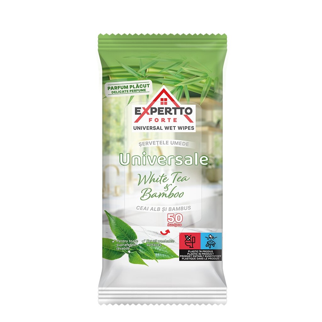dregnosios-serveteles-expertto-forte-universalios-baltos-arbatos-ir-bambuko-kvapo-50-vnt-1 Drēgnās salvetes EXPERTTO FORTE universālas ar baltās tējas un bambusa aromātu, 50 gab. - Image 1