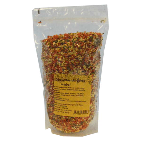 Žāvēti dārzeņi zupai, 250 g