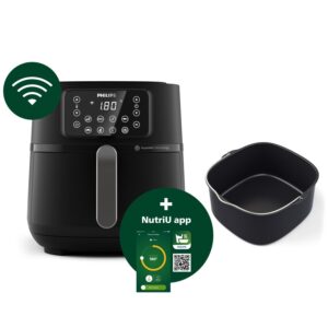 Philips Airfryer XXL HD9285/93 5000 serija | 7.2 L, 1.4 kg, 8 programos, Išmanusis valdymas