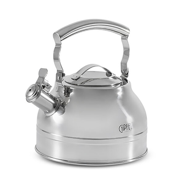 GIPFEL Tējkanna 1128, 2.2 L | Nerūsējošais tērauds 18/10, Piemērota indukcijai