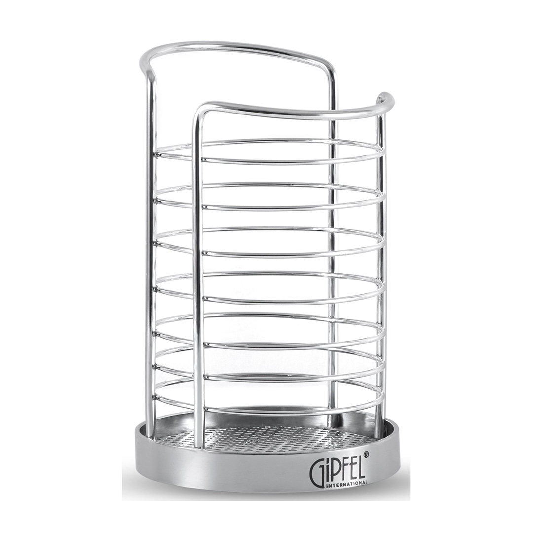 gipfel-5183 GIPFEL Statīvs virtuves piederumiem 5183 | 10x16 cm, Hromēts tērauds - Image 1