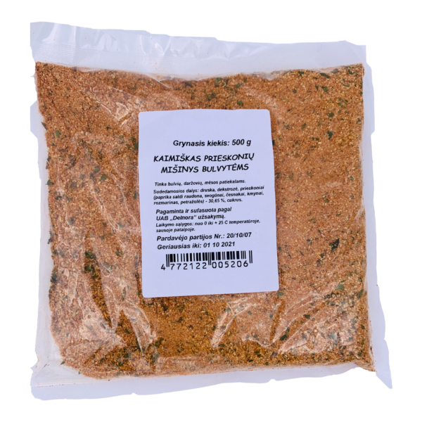 Kaimiņu garšvielu maisījums kartupeļiem, 500 g