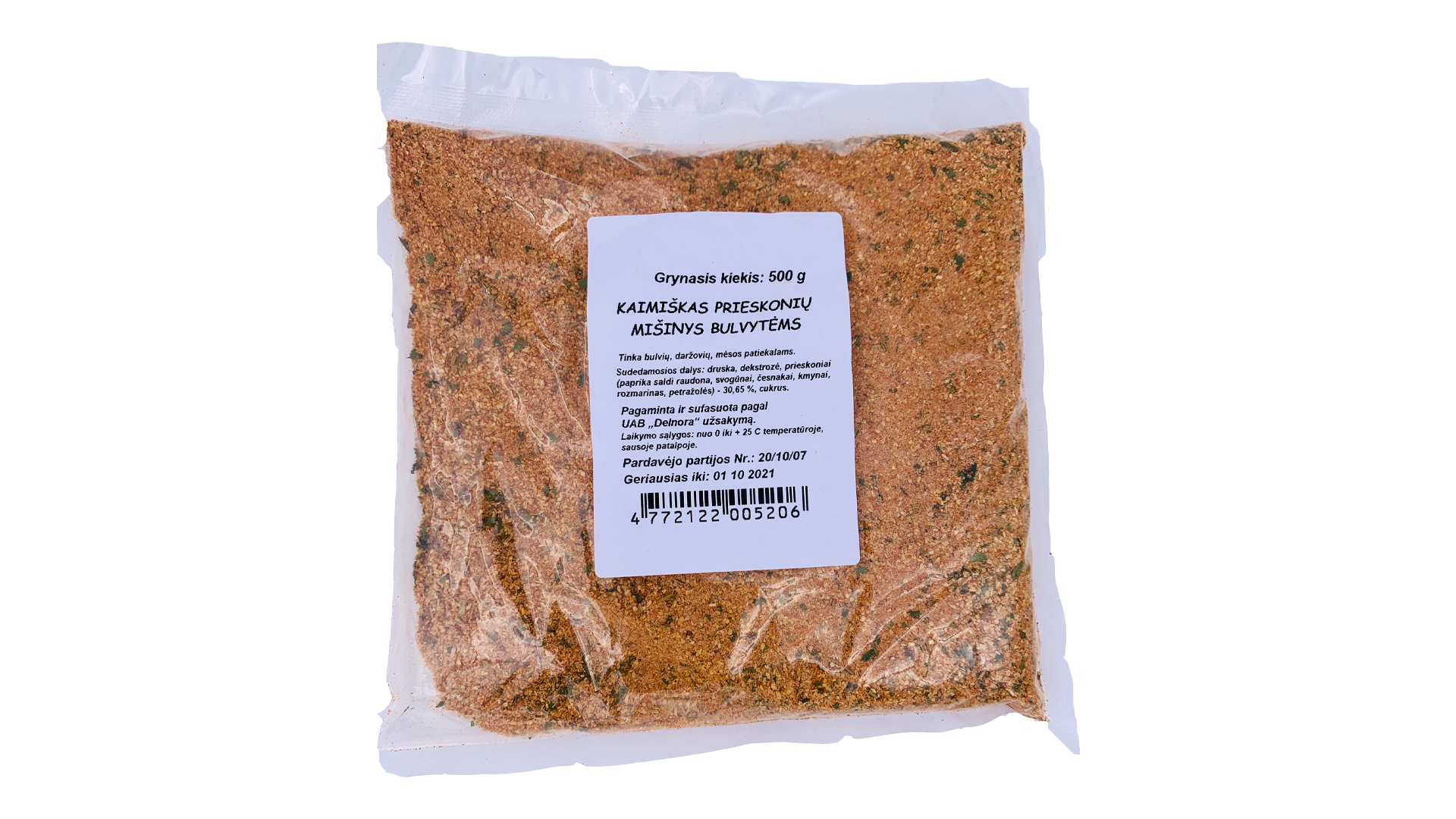 kaimiskas-prieskoniu-misinys-bulvytems Kaimiņu garšvielu maisījums kartupeļiem, 500 g - Image 1