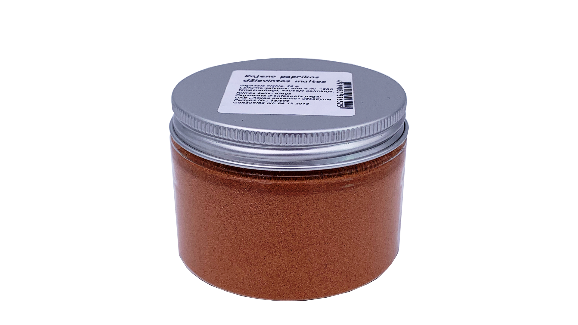 kajeno-malta-paprika Kajēnas pipari malti, 70 g - Image 1