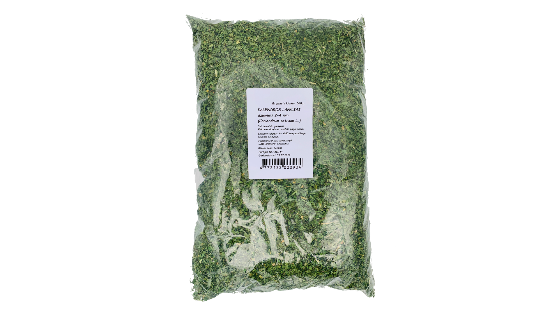 kalendros-lapeliai-dziovinti Kaltētu kliņģerīšu lapiņas, 500 g - Image 1