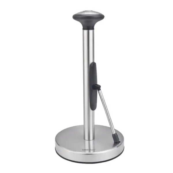 KING Hoff Popierinių Rankšluosčių Stovas KH-1955 | 36.5 cm, Nerūdijantis Plienas, Su Prispaudėju