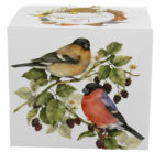 Keraminis puodelis „Bird World of the Bullfinch“ (400 ml) – žiemos miško grožis Jūsų kasdienėje akimirkoje